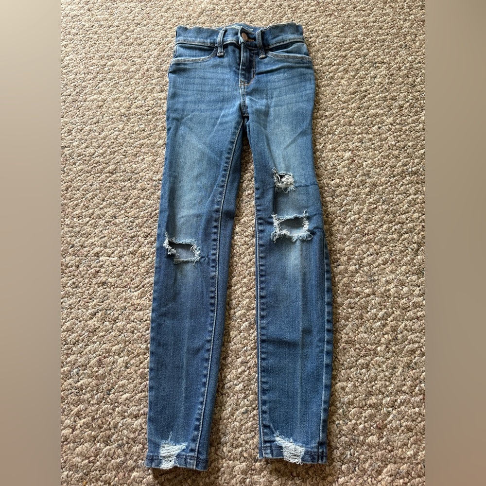 Old Navy Kids Distressed Blue Jeans